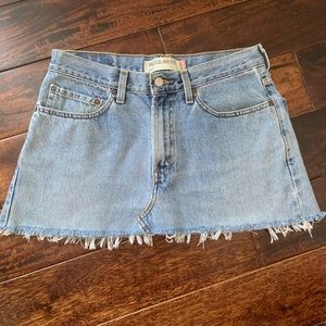 Levi Strauss denim skirt